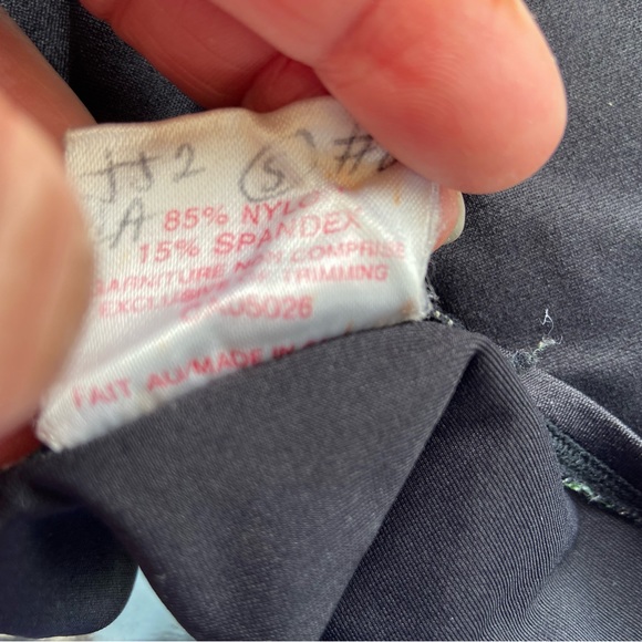 Figure Skating skirt - black and green neon - Size S junior - Picture 7 of 8